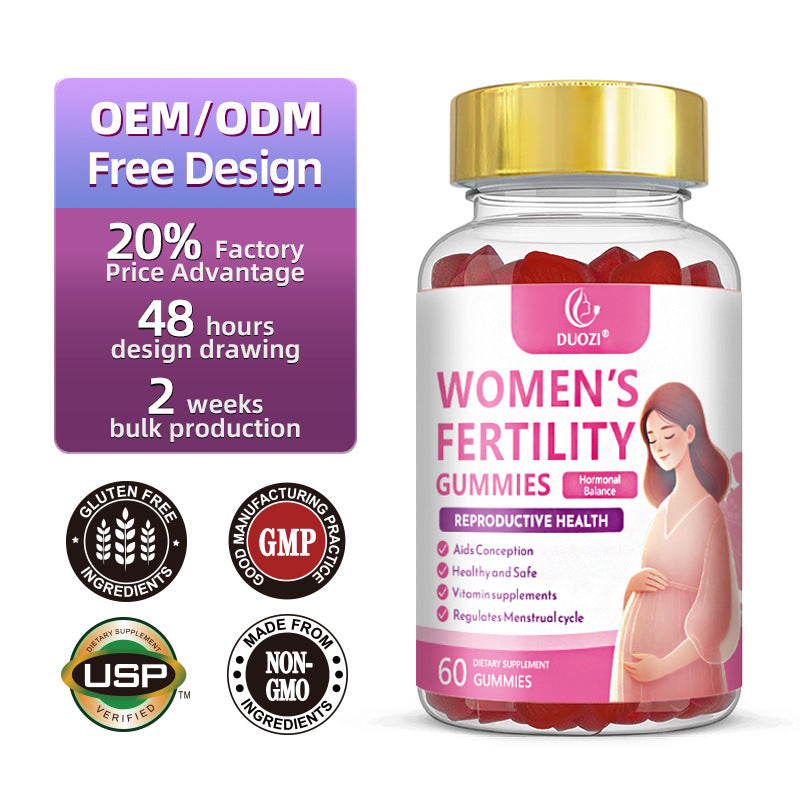 Women's Fertility Soft Candy - 60 Capsules