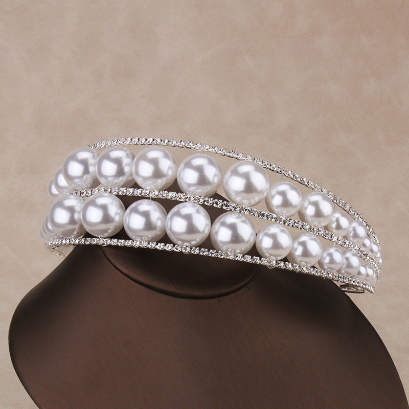 Handmade Rhinestone Wedding Headband