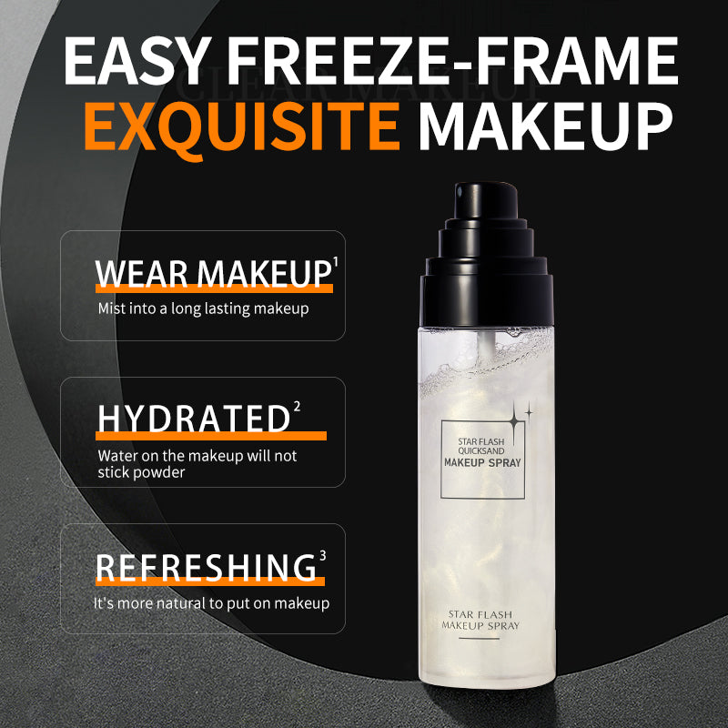 Makeup Setting Spray with Glitter - 100ml