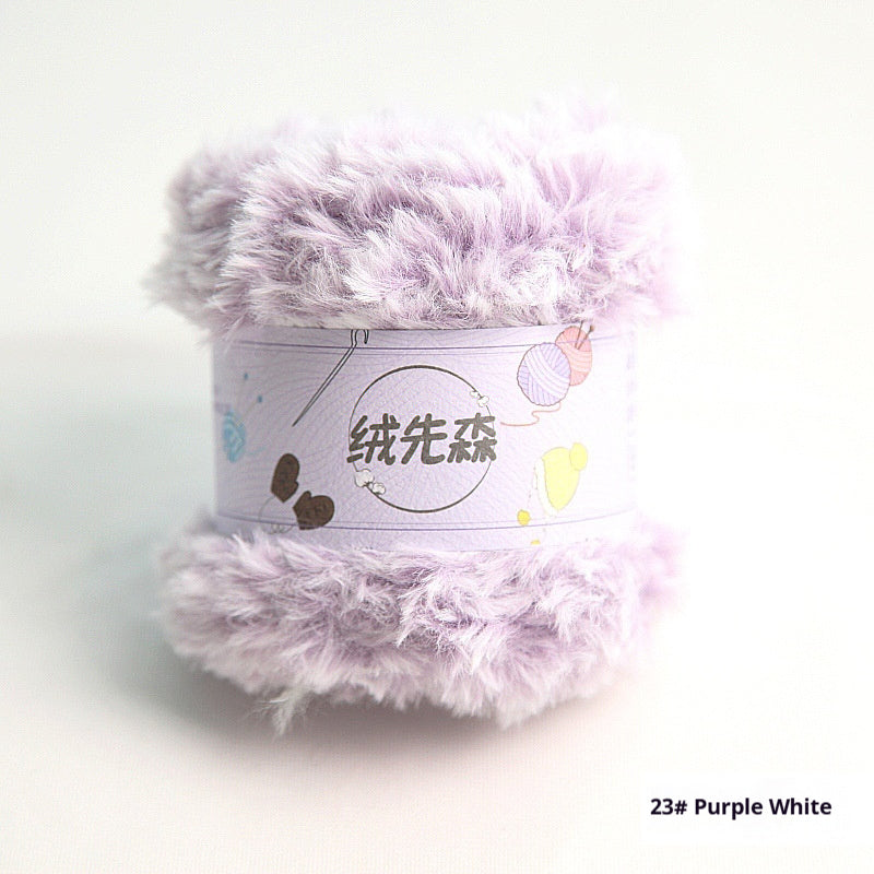 Handmade Fur Ball for Arts and Crafts - Soft Wire Woven Grass Decoration