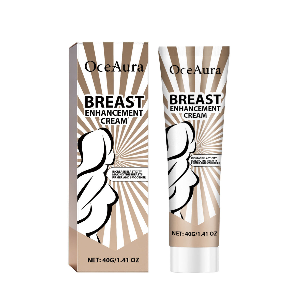Breast Enlargement Cream - CJ 40g Natural Breast Enhancement Formula