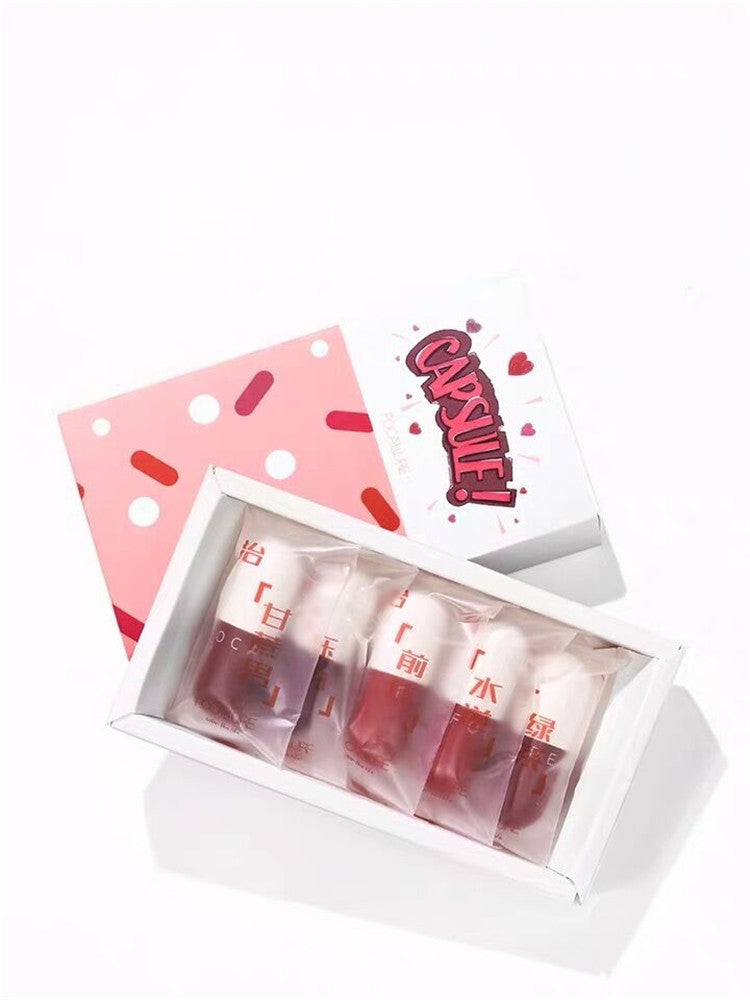 Moisturizing Lipstick Set for Schoolgirls - Long-Lasting & Non-Discoloring