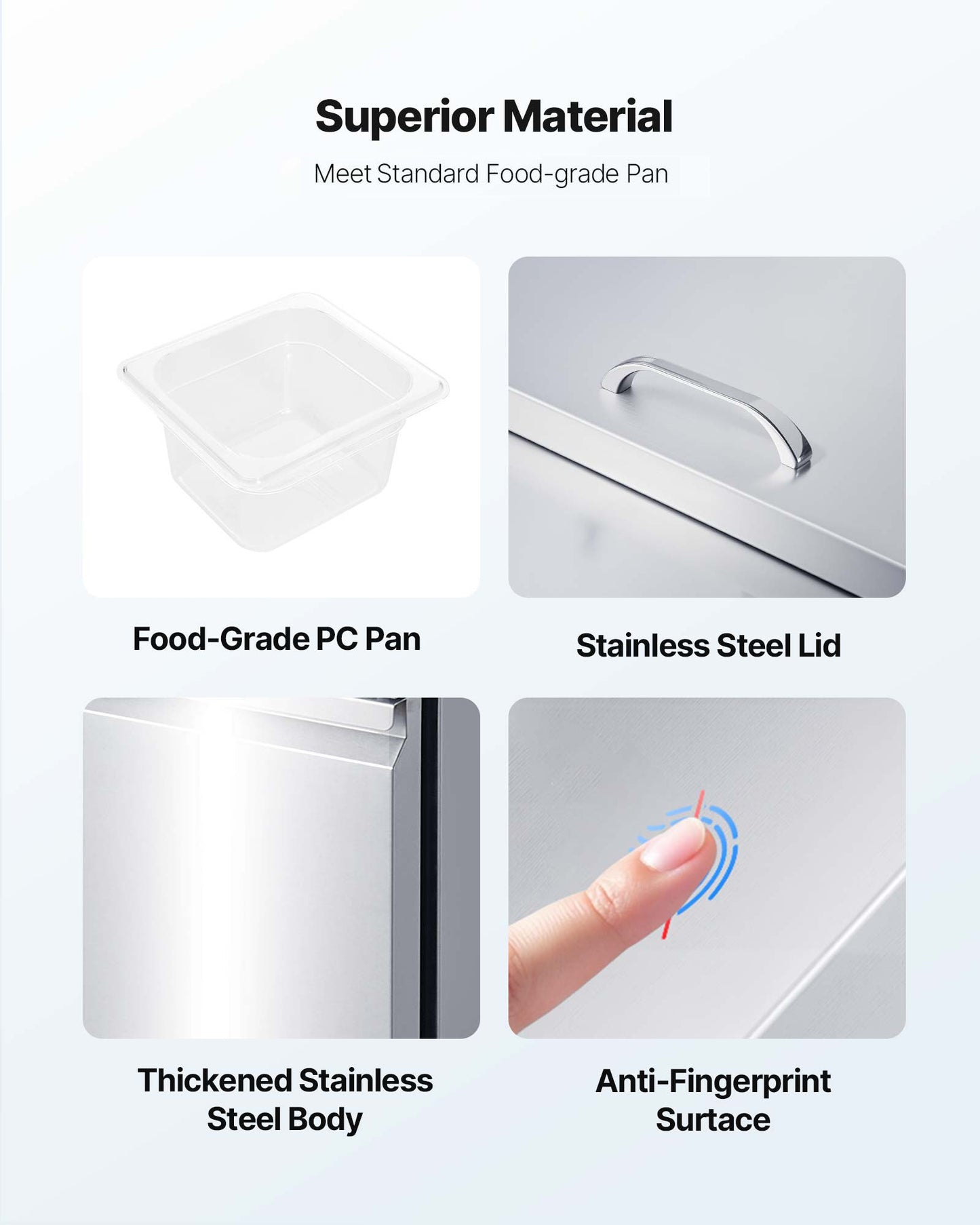 Commercial Stainless Steel Sandwich Prep Worktable with Refrigeration - 7.1 Cu Ft