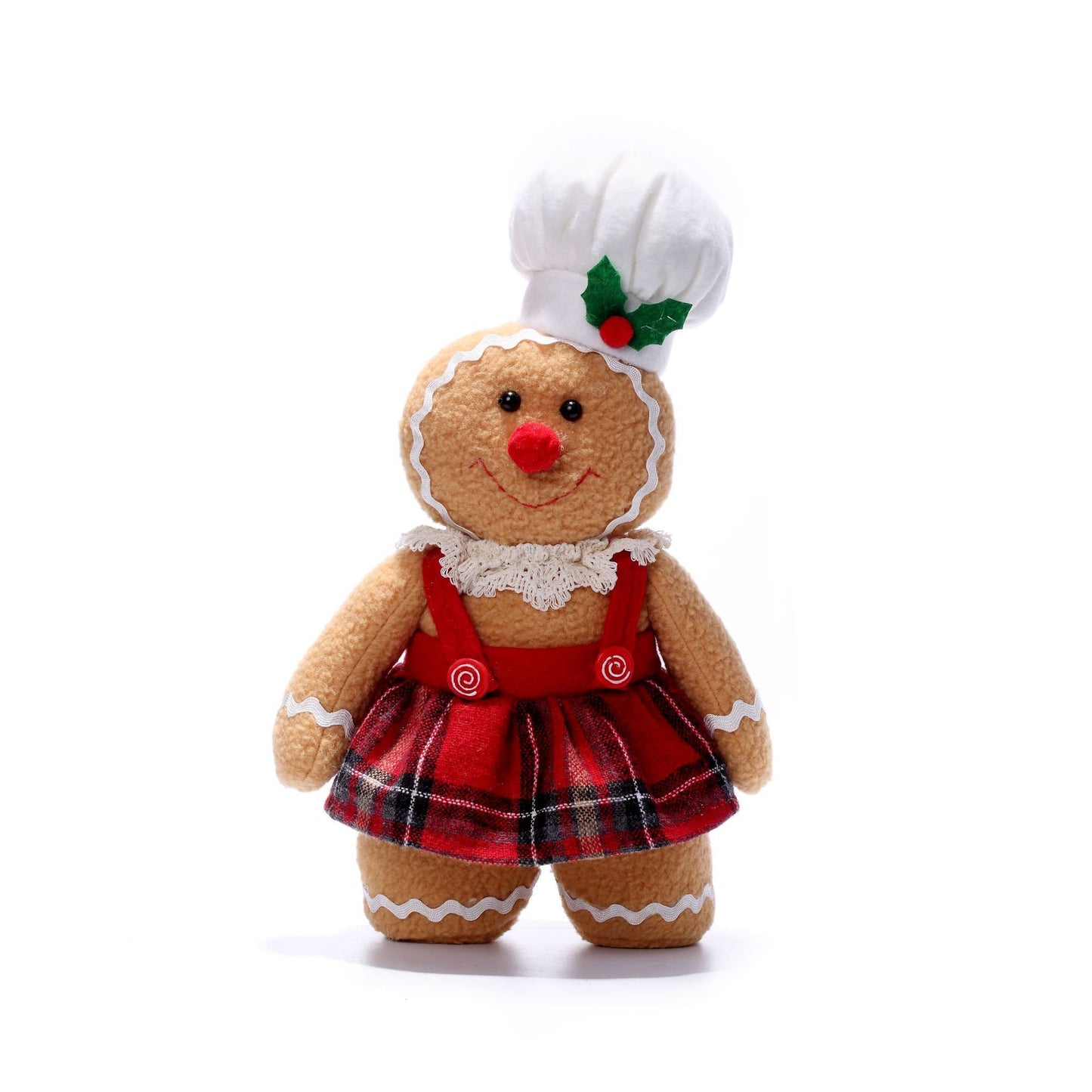 Christmas Gingerbread Man Doll for Holiday Decor - Men & Women Variants
