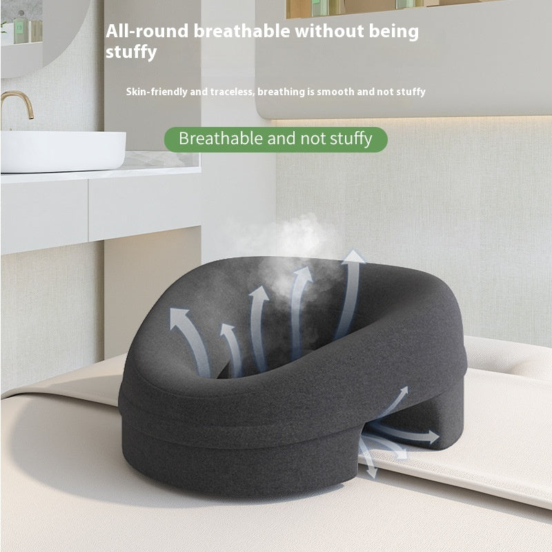Breathable Memory Foam Face Pillow for Comfortable Skin Support