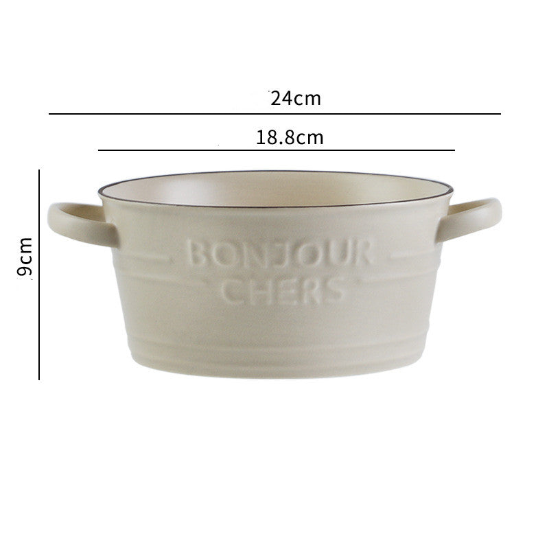 Japanese & Korean Style Ceramic Tableware Set - Dinner Bowls, Plates & Utensils