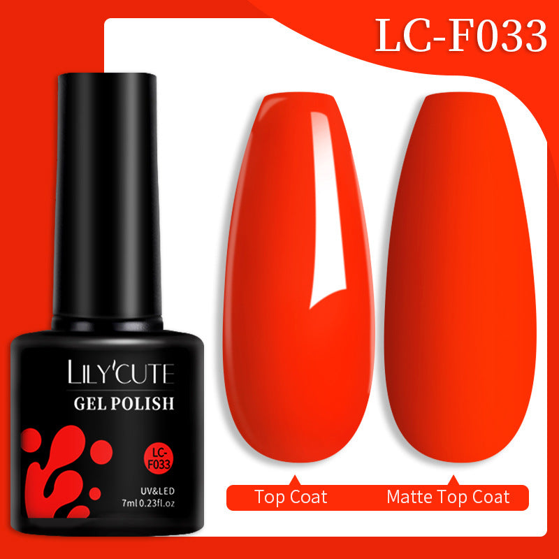 Colored Glitter Nail Glue Set for Nail Art - Waterproof & Non-Flushing