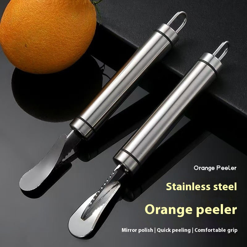 Stainless Steel Grapefruit Peeler Kitchen Gadget - Easy Orange & Pomelo Peel