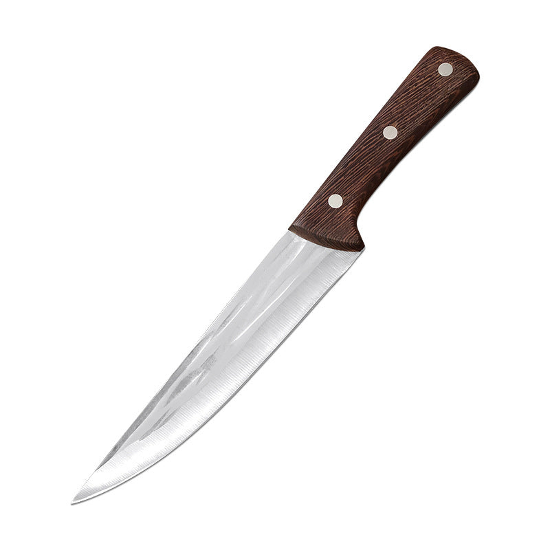 Hand-forged Meat Knife with Leather Case - Sharp Kitchen Butchery Tool