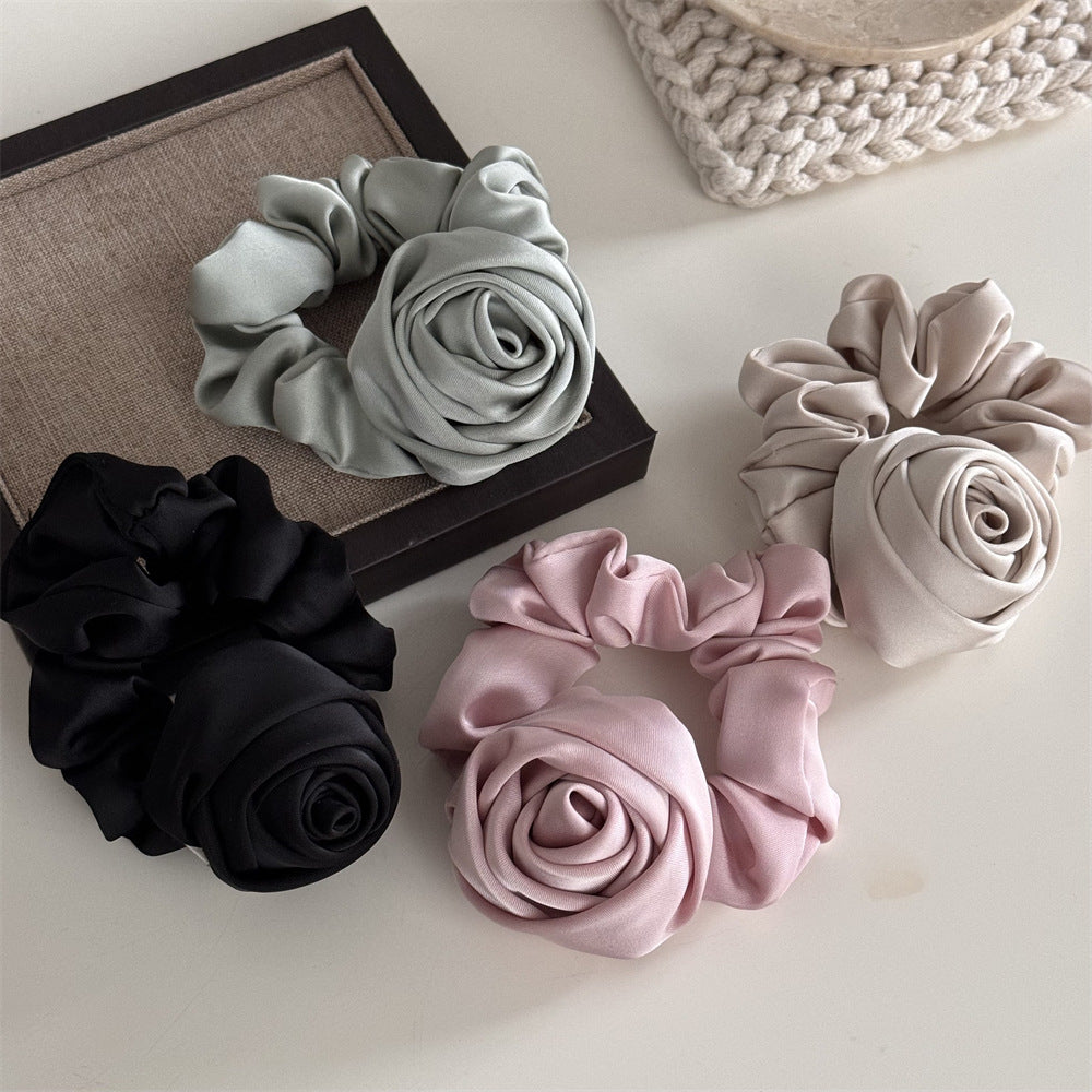 Vintage Satin Headband - Korean Style Hair Accessory