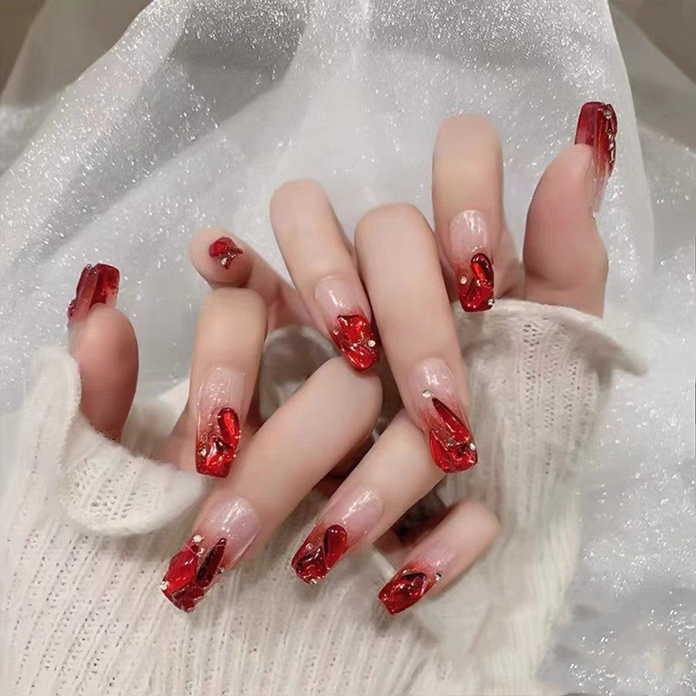 Hand-Worn Armor Nail Stickers Nail Art Patch for Nail Decoration