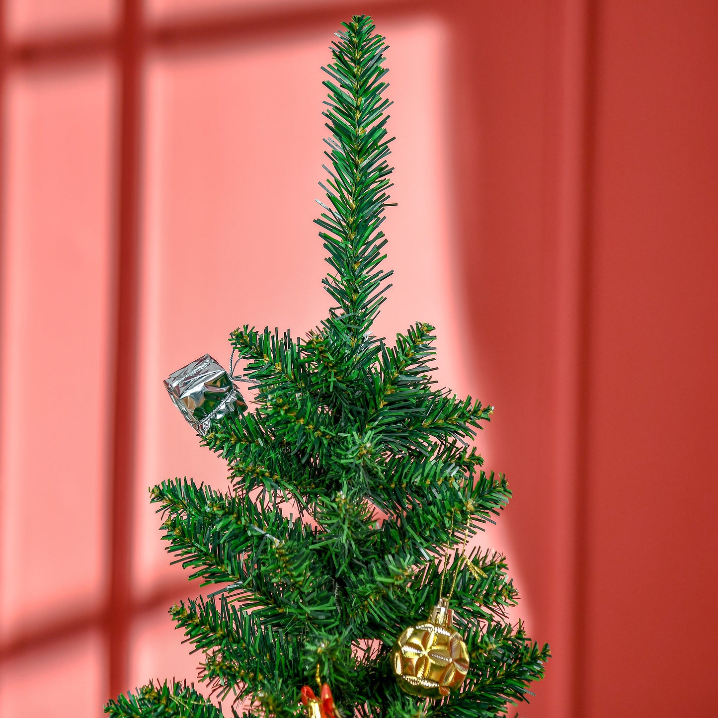 5ft Slim Artificial Christmas Tree with 294 Branch Tips - Green
