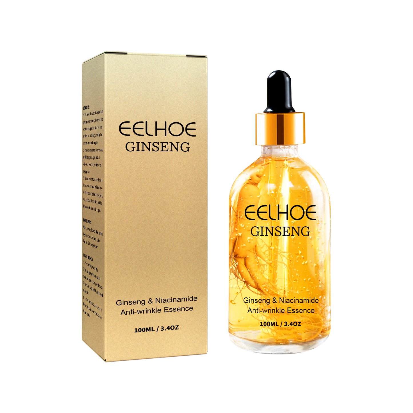 Ginseng Face Serum for Anti-Aging, Firming & Deep Moisturizing