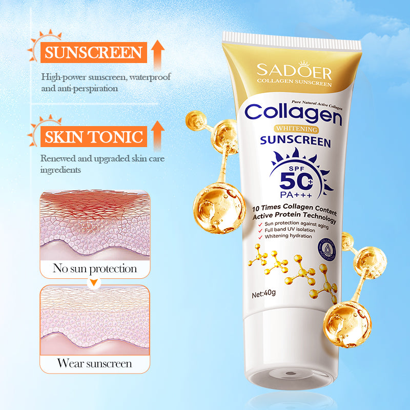 Collagen Anti-Aging Sunscreen Cream SPF 40g