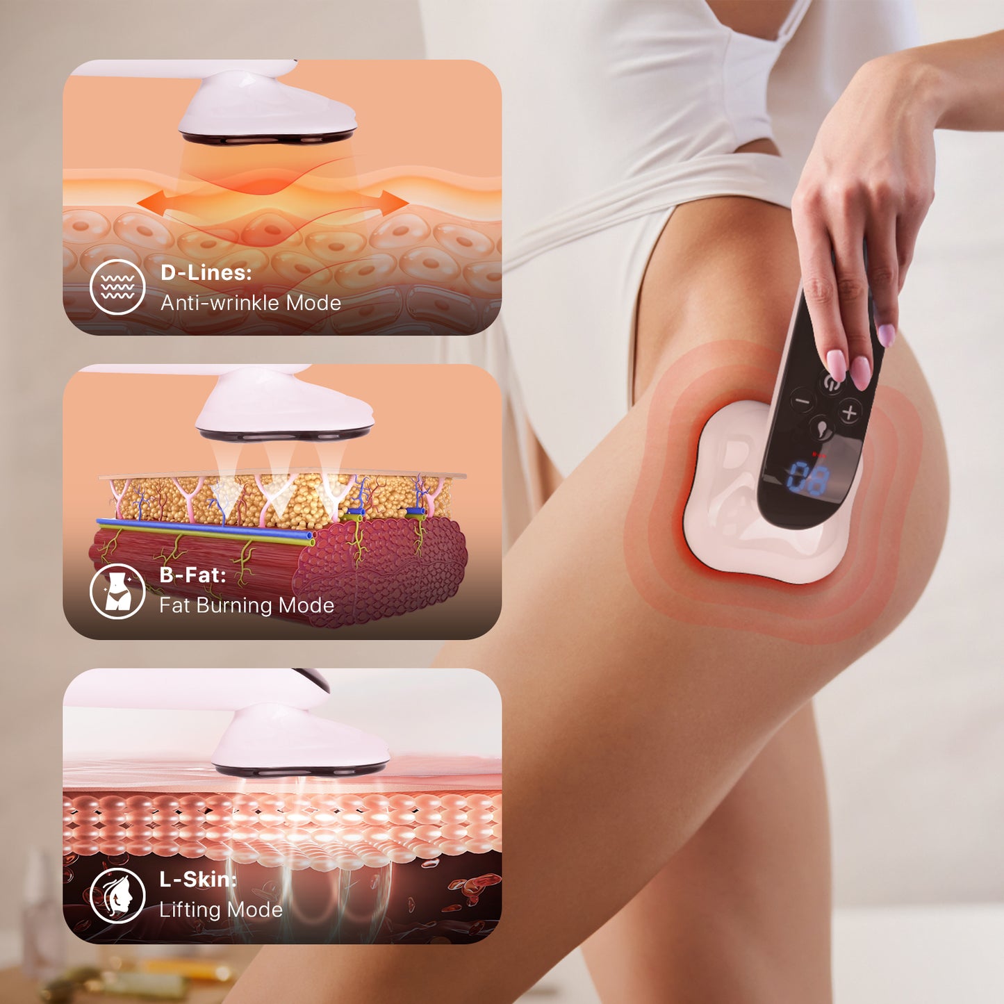 Cellulite Massager for Body Fat Reduction - Personal Care Appliance