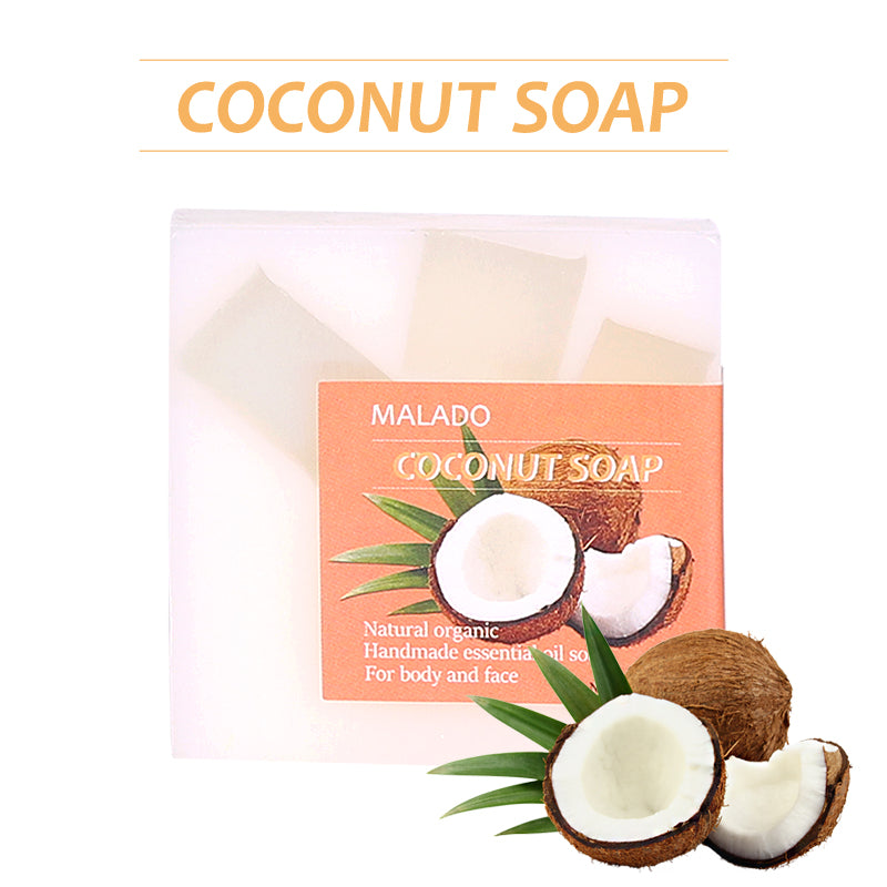 Coconut Granule Body Soap 100g