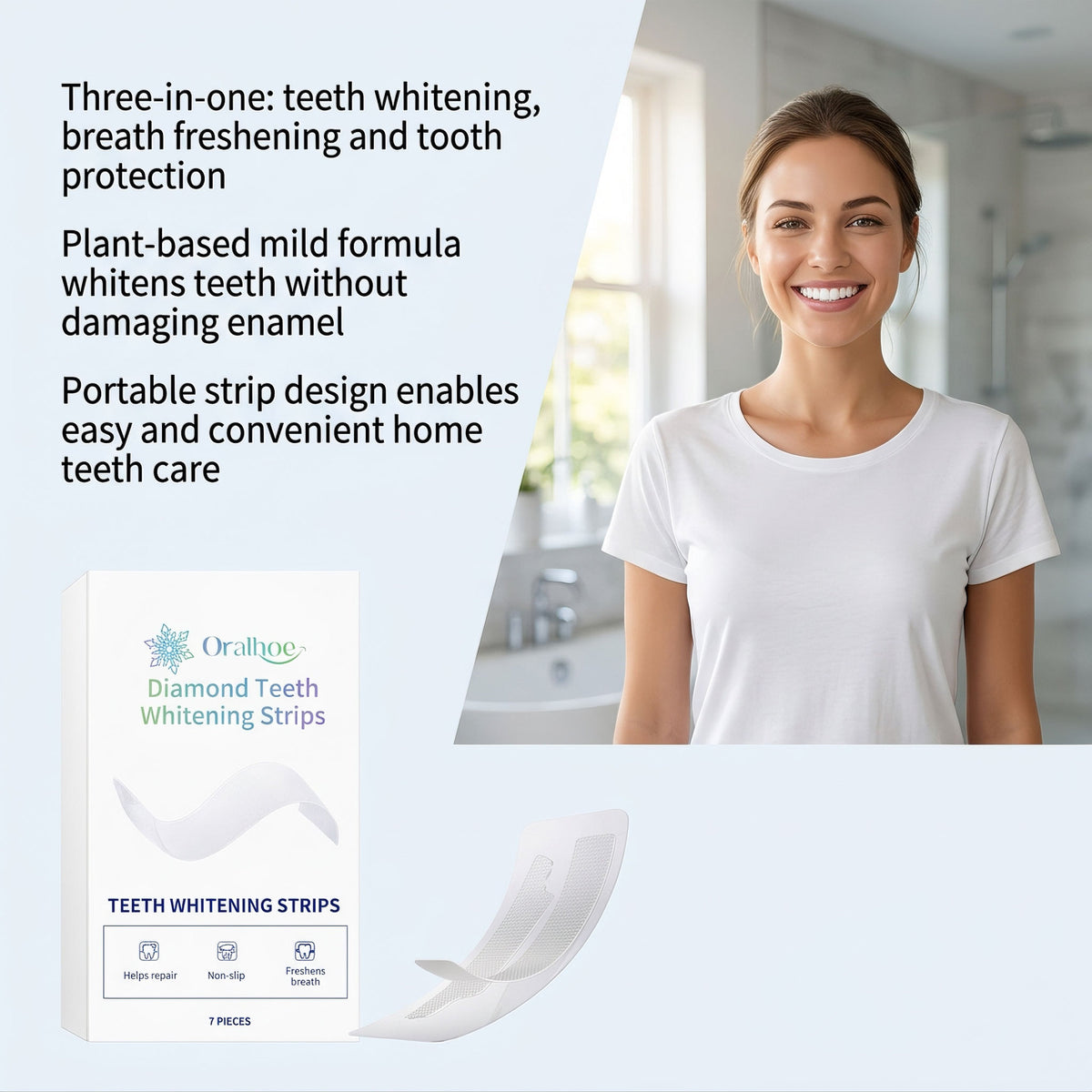 Whitening Teeth Strips - 7 Pieces