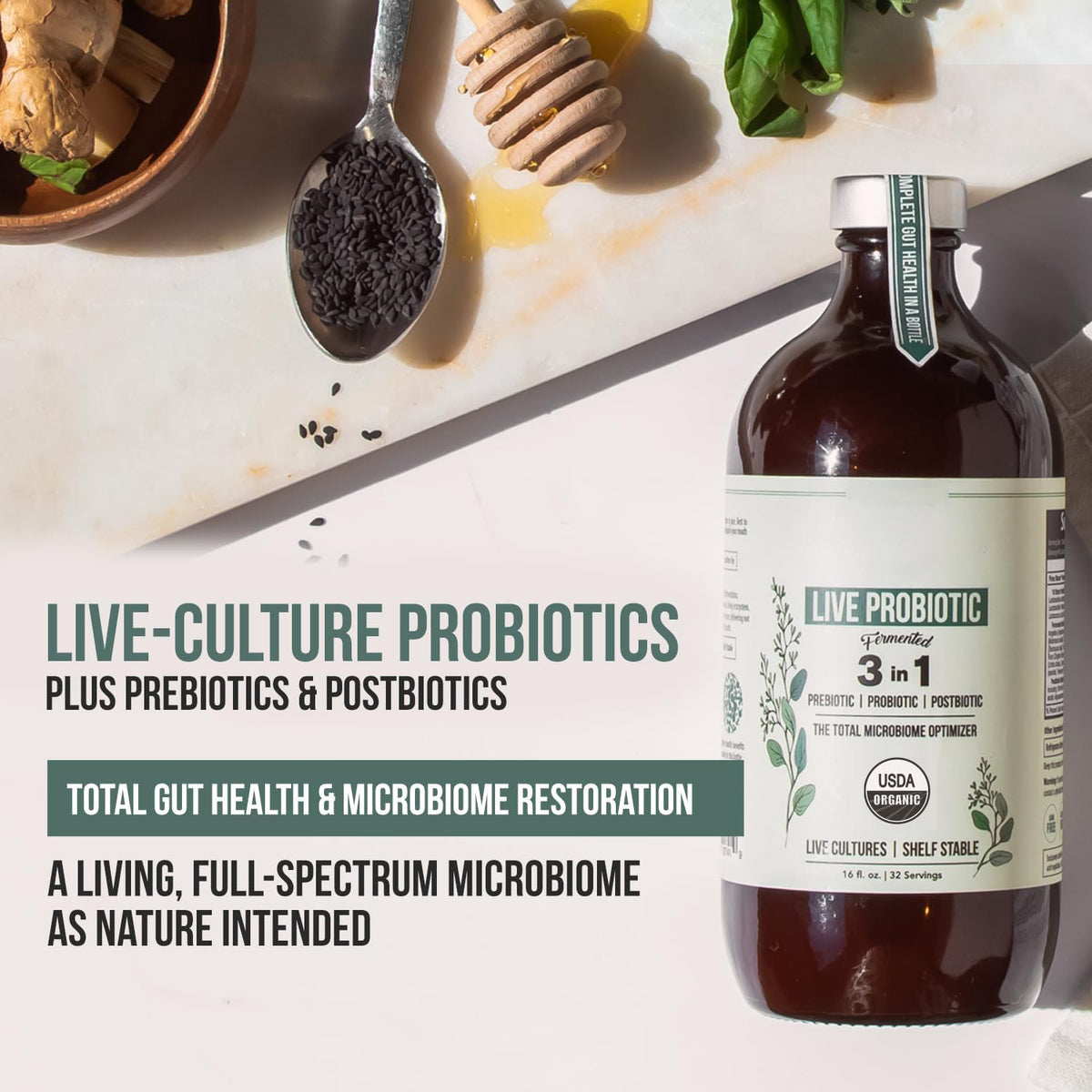 Probiotics Microbial Optimizer - Bottle
