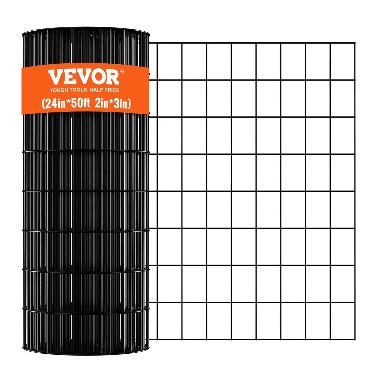 Galvanized Wire Mesh Roll 24x50ft Chicken Fence | Heavy Duty Poultry Enclosure