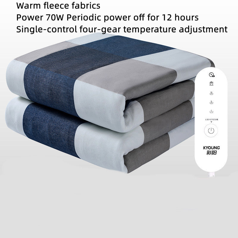 Electric Heating Blanket with Dual Control - Multiple Sizes & Styles