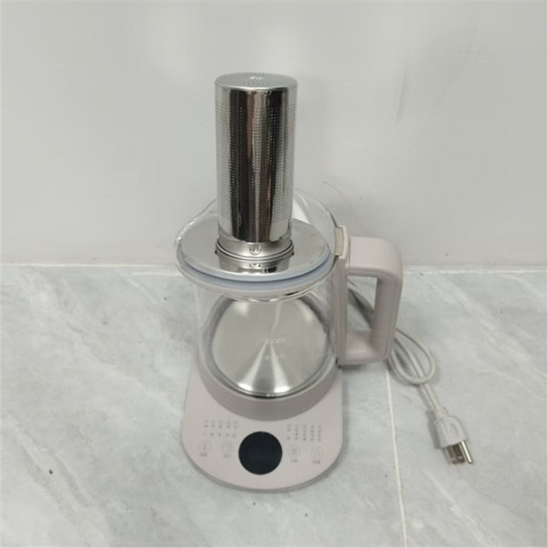 Automatic Glass Tea Maker with Tea Strainer - 1.5L Home Kitchen Appliance