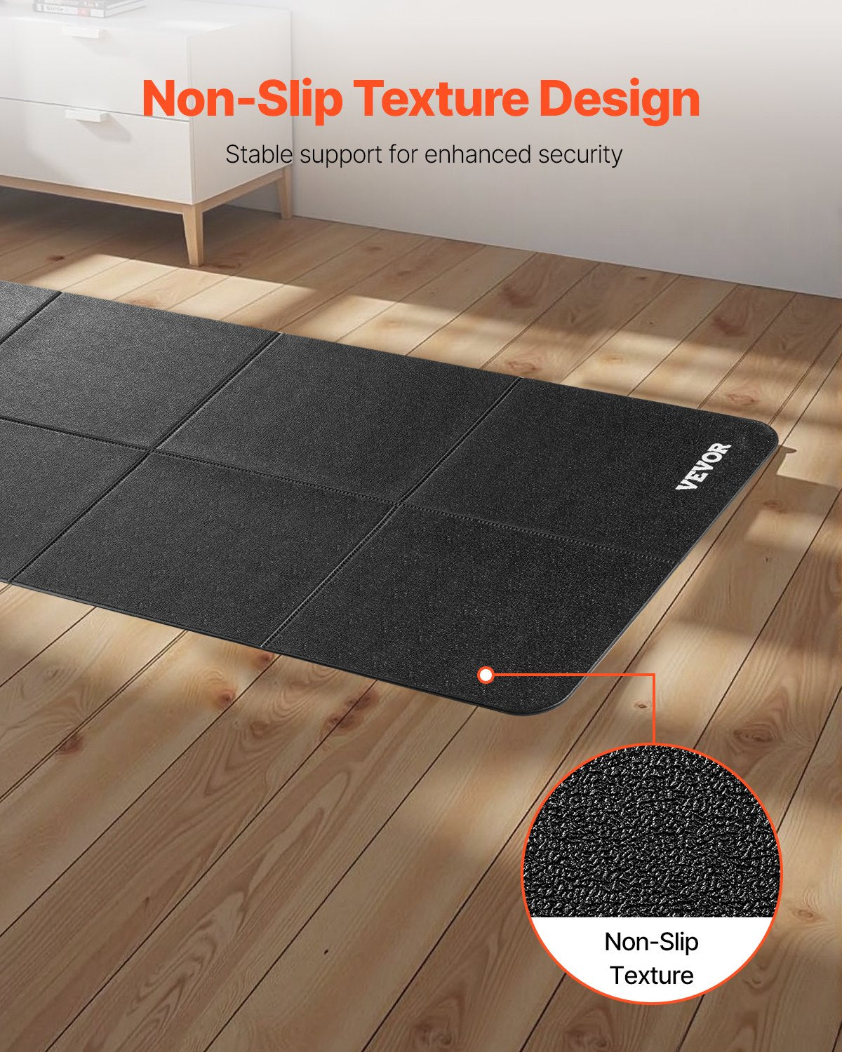 Foldable Treadmill Mat for Carpet - Exercise Equipment