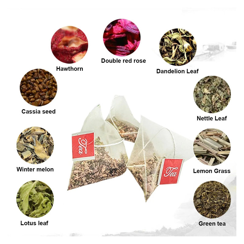 Herbal Lung Cleanse Tea Bags - Natural Detox & Immune Support Blend