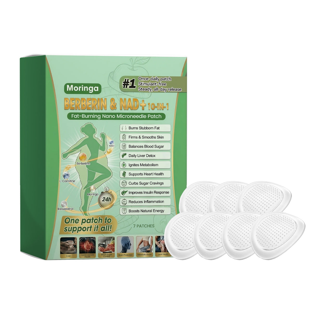 Micro-Needle Soothing Skin Patch - 7 Patches for Skin Recovery