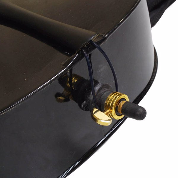 Full Size Basswood Cello Set with Soft Bag - Black