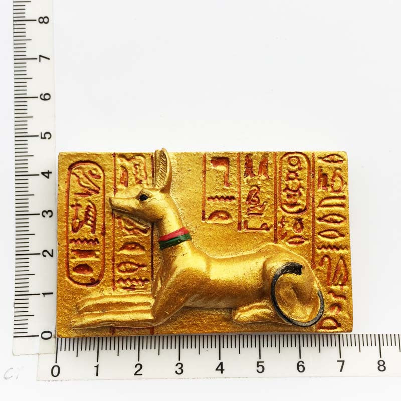 Egyptian Culture Magnetic Refrigerator Magnets Set - Classic & Landmark Designs