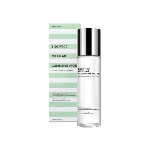 Bioeffect Micellar Cleansing Water, Make-up Remover and Hydrating Facial Cleanser of Icelandic Geo-Thermal Mineral Lava Water & Plant-Based Humectants, Fragrance-Free Luxury Face Wash