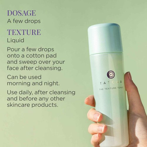 TATCHA The Texture Tonic | Liquid Exfoliating Treatment 150 ml | 5.0 fl. Oz