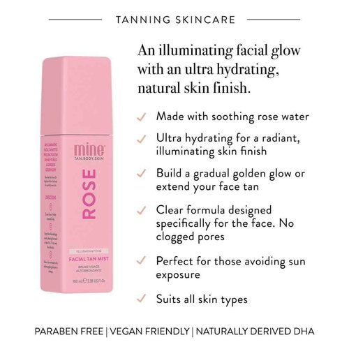MineTan Deluxe Bronze Self Tanner Bundle | Achieve Dark Bronzed | Glowing Skin From Head To Toe | Includes Double Dark Sunless Tanning Mousse | Fake Tanning Lotion | Face Mist & Self Tan Mitt