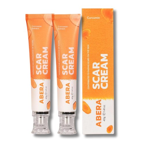 ABERA Scar Cream (Upgrade) - Skin Regeneration & Repair Cream - Heals Wounds, Promotes New Skin Formation, Soothes Scratches, Eczema, and Damaged Areas (Set 2) (1.41 Oz Per Item)