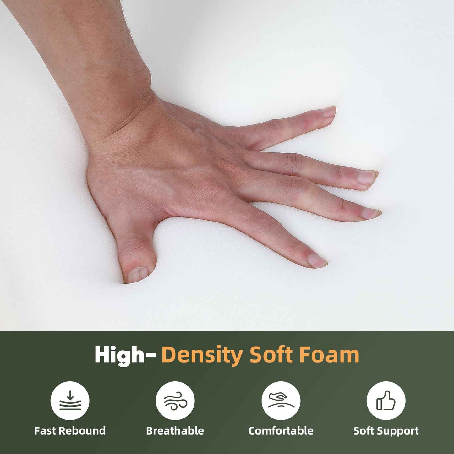 Lash Bed Topper, High Density Foam Massage Table Pad, Ergonomic Lash Bed Foam Topper, Curvy Esthetician Mattress, Washable Massage Table Padding Cushion for Beauty Salon, 70.8in×23.6in, Black