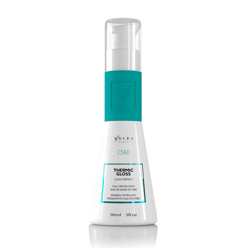 YBERA PARIS Gloss C360 | Heat Protector | High Performance Silicone | Seals Cuticle | Protective Film Against Moisture | 2oz