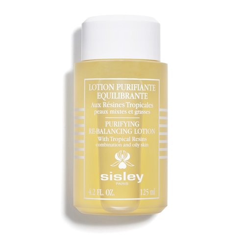 Sisley Paris Purifying Re-Balancing Lotion With Tropical Resins - 125 mL - 3-in-1 Face Toner to Visibly Reduce Redness, Imperfections & Shine - Non-Comedogenic