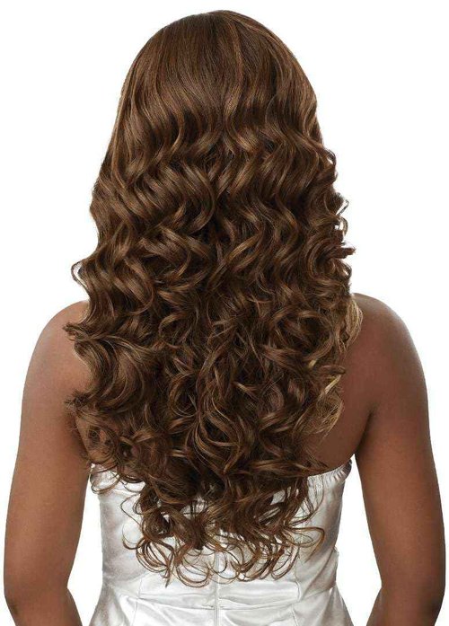 Outre Lace Front Wig - Melted Hairline - Swirlista - Swirl 106 (DRFF2/VANILLA MOCHA)