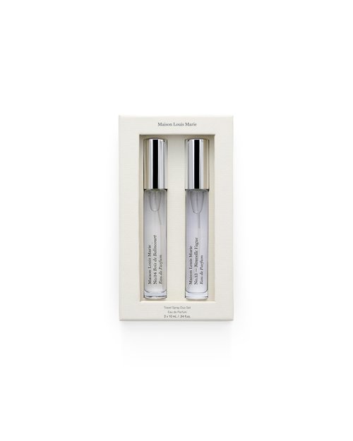 Maison Louis Marie - Travel Spray Duo Set | No.4 and No.13 | Luxury Clean Beauty + Non-Toxic Fragrance (2 x 10 ml | .34 fl oz)