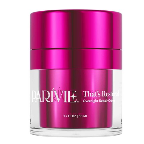 Parivie That’s Restored Overnight Repair Crème – Omega-Rich Night Cream with inPHinite Youth Technology & Night Care Complex – Replenish moisture overnight– 1.7 fl oz