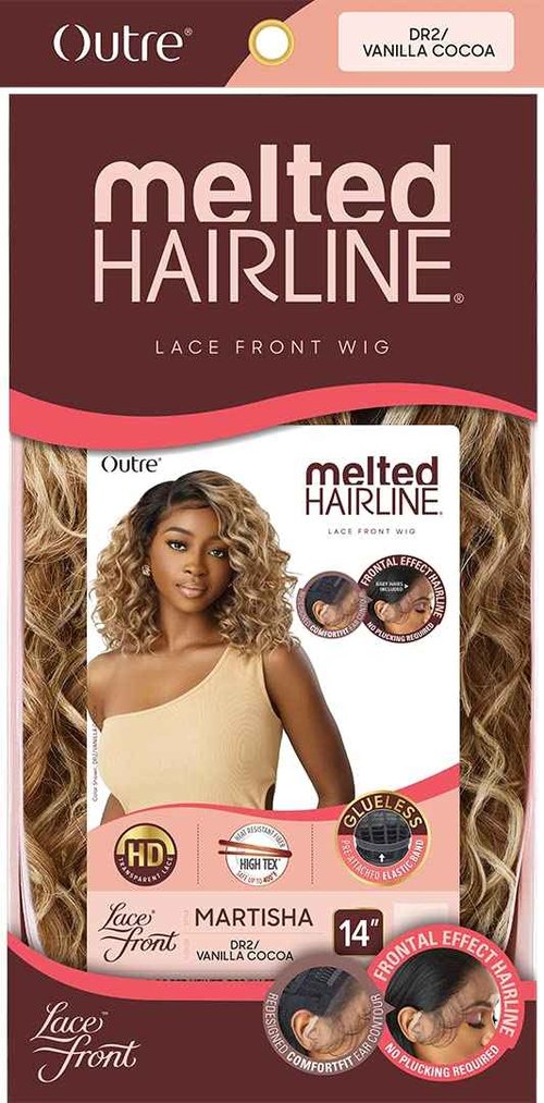 Outre Lace Front Wig - Melted Hairline - Martisha (DRFF/GINGER BROWN)