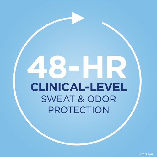 Secret Clinical Strength Antiperspirant and Deodorant Clear Gel, Stress Response, 1.6 Oz. (Pack of 6)