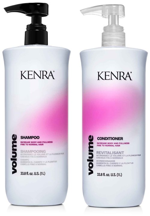 Kenra Professional Volume Shampoo & Conditioner Set | Creates Body, Bounce & Fullness | Increases Volume up to 45% | Adds Shine | Color Safe | Fine To Normal Hair