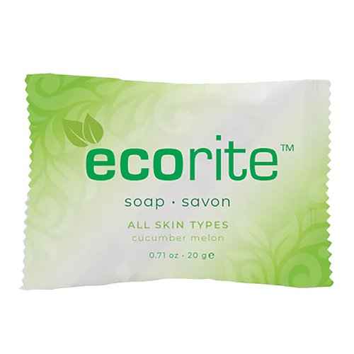 Ecorite Body Bar 1oz/30gm (clear frosted sachet) Hotel Amenities, 288/case