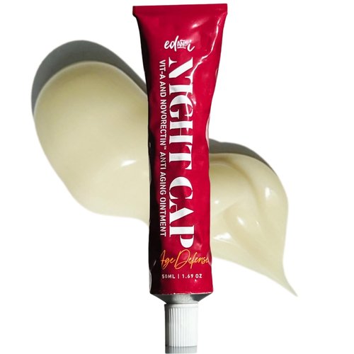 edandi NIGHT CAP Facial Night Cream with Vitamin A, and NovoRetin Anti Aging Ointment to Minimize Appearance of Wrinkles and Fine Lines, 1.69 oz