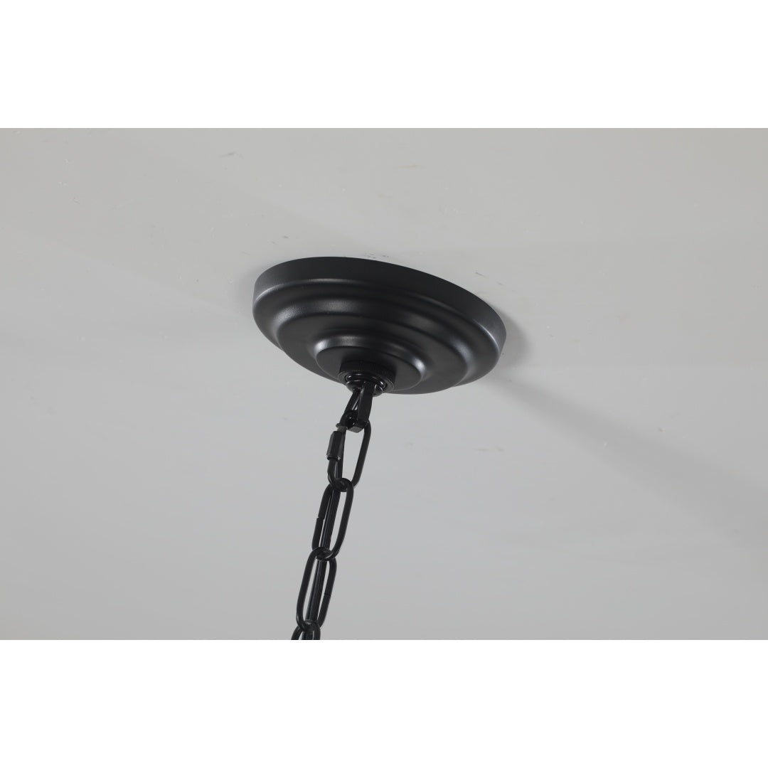 Retro Industrial 3-Layer Pendant Light - 27 Bulb Capacity