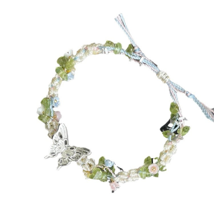 Handmade Woven Bracelet Carrying Strap - Exquisite Adjustable Jewelry Accessory