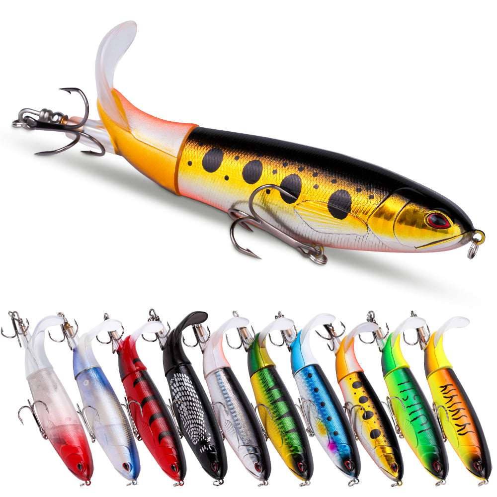 Premium 10-Piece Fishing Lure Kit - 13g Topwater Baits