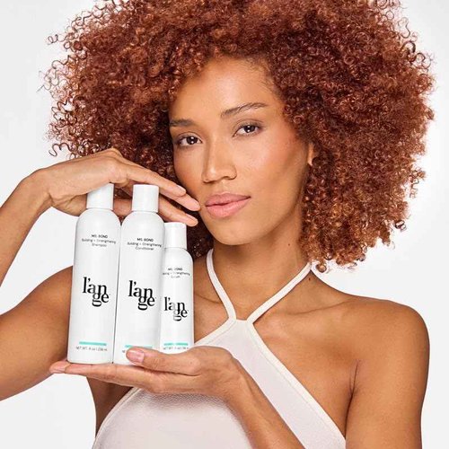 L'ANGE HAIR Ms. Bond System | Sulfate & Paraben-Free Serum, Shampoo And Conditioner Set | Bond Repair for Damaged Hair | Hydrates, Reduces Frizz, Restores Strength | 3-in-1 Bundle Pack