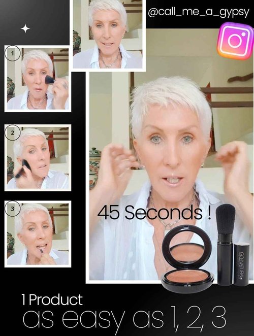 Go-Natural The All-In-One Cosmetic ® Magic Powder Mineral Makeup REGULAR SIZE